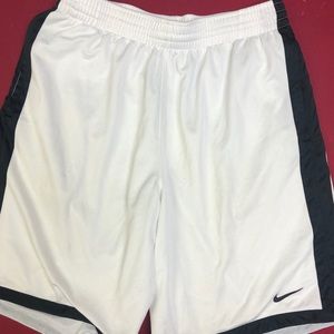 White Nike Gym Shorts